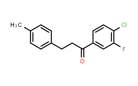 1-(4-Chloro-3-fluorophenyl)-3-(4-methylphenyl)-1-propanone