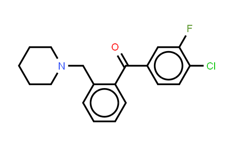 (4-Chloro-3-fluorophenyl)[2-(1-piperidinylmethyl)phenyl]methanone