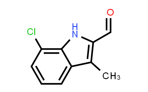 7-Chloro-3-methyl-1H-indole-2-carbaldehyde