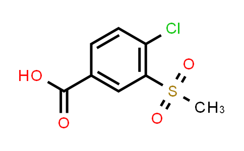 4-Chloro-3-methylsulfonylbenzoic acid