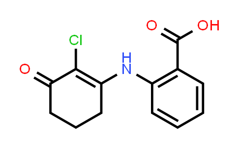 2-((2-Chloro-3-oxocyclohex-1-enyl)amino)benzoic acid