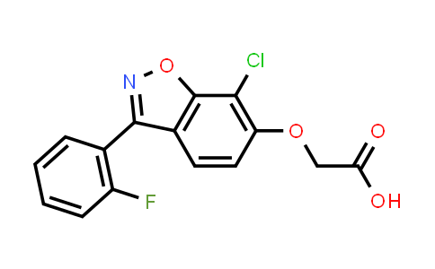 2-[[7-Chloro-3-(2-Fluorophenyl)-1,2-Benzoxazol-6-Yl]Oxy]Acetic Acid