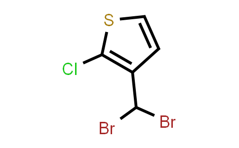 2-Chloro-3-(dibromomethyl)thiophene
