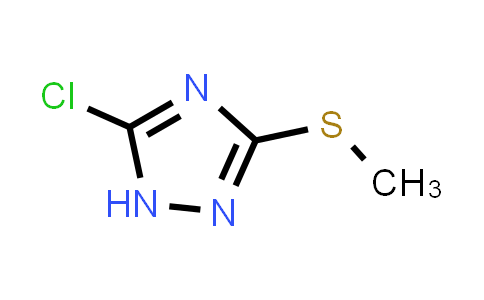5-Chloro-3-(methylthio)-1H-1,2,4-triazole