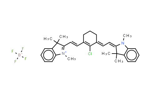 2-[2-[2-Chloro-3-[(1,3-dihydro-1,3,3-trimethyl-2H-indol-2-ylidene)ethylidene]-1-cyclohexen-1-yl]ethenyl]-1,3,3-trimethyl-3H-indolium tetrafluoroborate(1-)
