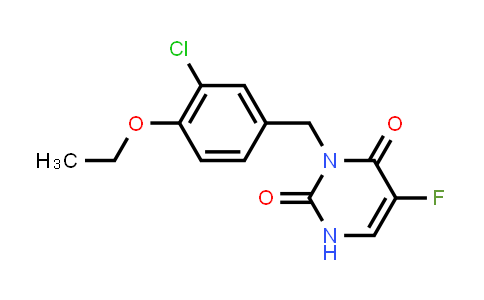 3-[(3-Chloro-4-Ethoxyphenyl)Methyl]-5-Fluoro-1H-Pyrimidine-2,4-Dione