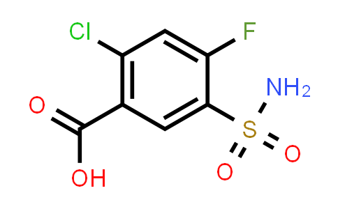 2-Chloro-4-Fluoro-5-Sulfamoylbenzoic acid