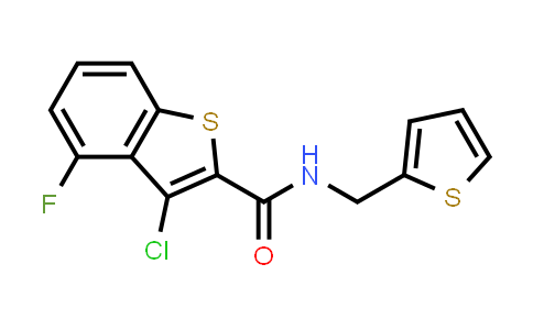 3-Chloro-4-Fluoro-N-(2-Thienylmethyl)-1-Benzothiophene-2-Carboxamide
