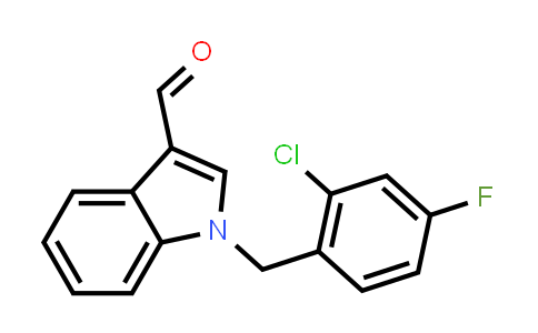 1-(2-Chloro-4-Fluorobenzyl)-1H-Indole-3-Carbaldehyde