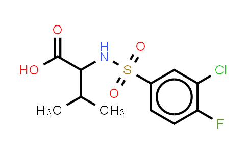 n-[(3-chloro-4-fluorophenyl)sulfonyl]valine
