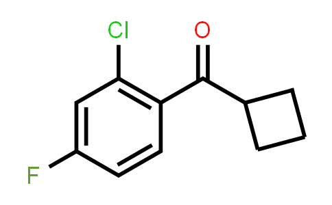 (2-Chloro-4-fluorophenyl)(cyclobutyl)methanone