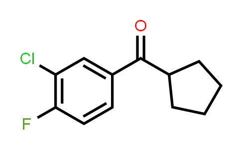 (3-Chloro-4-fluorophenyl)(cyclopentyl)methanone