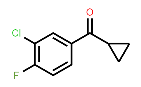 (3-Chloro-4-fluorophenyl)(cyclopropyl)methanone