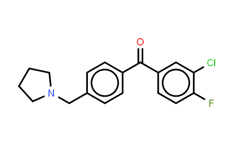 (3-Chloro-4-fluorophenyl)[4-(1-pyrrolidinylmethyl)phenyl]methanone
