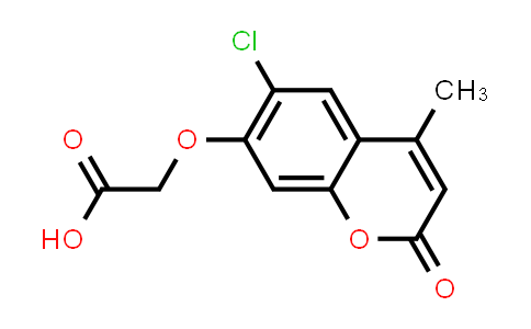 [(6-Chloro-4-methyl-2-oxo-2H-chromen-7-yl)oxy]acetic acid