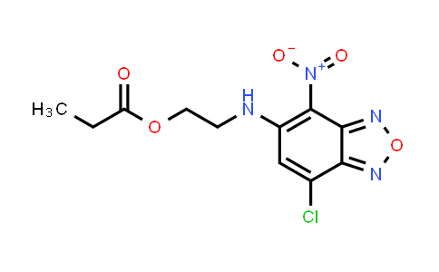 2-[(7-Chloro-4-nitro-2,1,3-benzoxadiazol-5-yl)amino]ethyl propionate