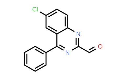 6-Chloro-4-phenylquinazolin-2-carboxaldehyde