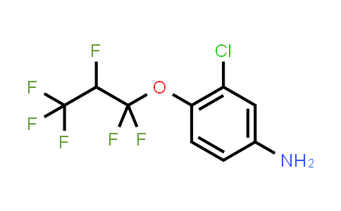 3-Chloro-4-(1,1,2,3,3,3-hexafluoropropoxy)benzenamine