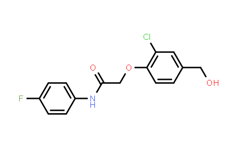 2-[2-Chloro-4-(hydroxymethyl)phenoxy]-N-(4-fluorophenyl)acetamide