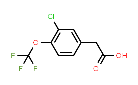 3-Chloro-4-(trifluoromethoxy)phenylacetic acid