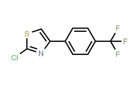 2-Chloro-4-[4-(trifluoromethyl)phenyl]-1,3-thiazole