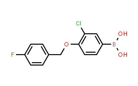 B-[3-Chloro-4-[(4-fluorophenyl)methoxy]phenyl]-Boronic acid