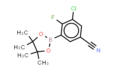 3-Chloro-5-cyano-2-fluorophenylboronic acid, pinacol ester