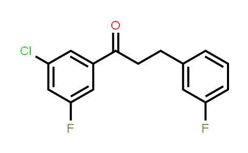 1-(3-Chloro-5-fluorophenyl)-3-(3-fluorophenyl)-1-propanone