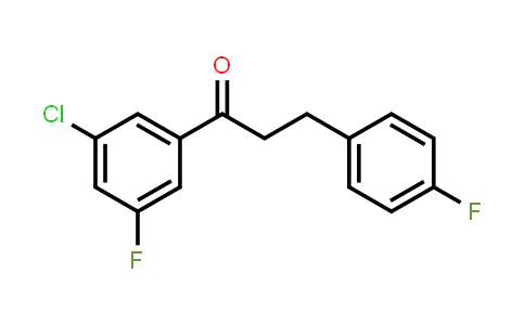 1-(3-Chloro-5-fluorophenyl)-3-(4-fluorophenyl)-1-propanone