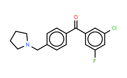 (3-Chloro-5-fluorophenyl)[4-(1-pyrrolidinylmethyl)phenyl]methanone