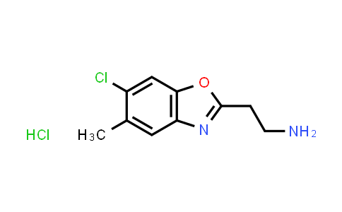 2-(6-Chloro-5-methyl-1,3-benzoxazol-2-yl)ethanamine hydrochloride