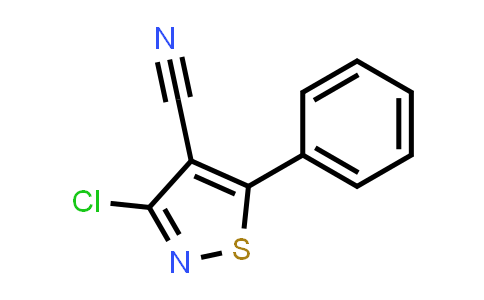 3-Chloro-5-phenylisothiazole-4-carbonitrile