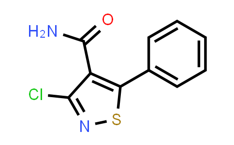 3-Chloro-5-phenylisothiazole-4-carboxamide
