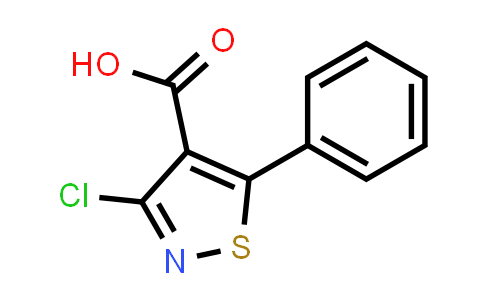 3-Chloro-5-phenylisothiazole-4-carboxylic acid