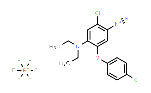 2-Chloro-5-(4-Chlorophenoxy)-4-Diethylaminobenzenediazonium hexafluorophosphate