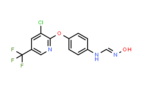 (4-(3-Chloro-5-(trifluoromethyl)(2-pyridyloxy))phenyl)(hydroxyimino)methylamine