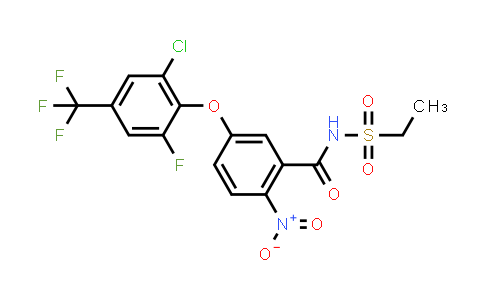 5-[2-Chloro-6-Fluoro-4-(Trifluoromethyl)Phenoxy]-N-Ethylsulfonyl-2-Nitrobenzamide