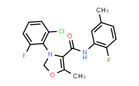 3-(2-Chloro-6-fluoro-phenyl)-N-(2-fluoro-5-methyl-phenyl)-5-methyl-oxazole-4-carboxamide