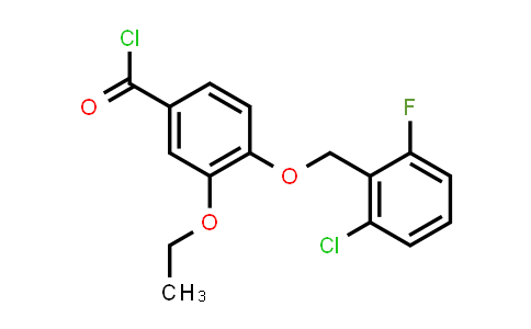 4-[(2-Chloro-6-fluorobenzyl)oxy]-3-ethoxybenzoyl chloride