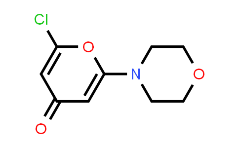2-Chloro-6-morpholinopyran-4-one