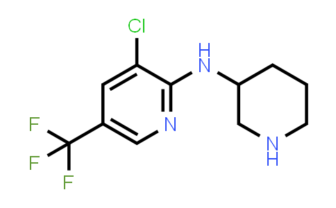 3-Chloro-N-3-piperidinyl-5-(trifluoromethyl)-2-pyridinamine