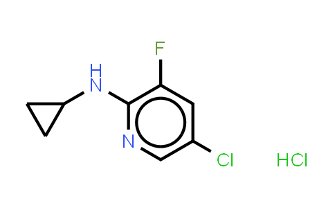 5-chloro-n-cyclopropyl-3-fluoropyridin-2-amine hydrochloride
