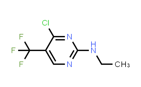 4-chloro-N-ethyl-5-(trifluoromethyl)pyrimidin-2-amine