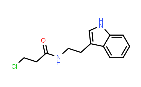 3-chloro-N-(2-indol-3-ylethyl)propanamide