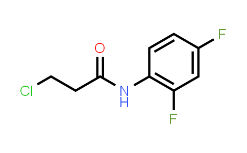 3-Chloro-N-(2,4-Difluorophenyl)Propanamide
