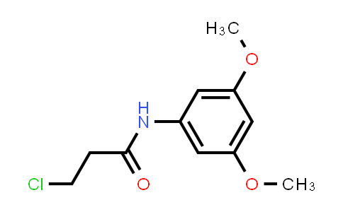 3-Chloro-N-(3,5-dimethoxyphenyl)propanamide
