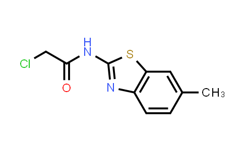 2-Chloro-N-(6-methyl-1,3-benzothiazol-2-yl)acetamide