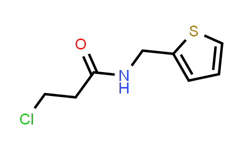 3-Chloro-N-(thien-2-ylmethyl)propanamide