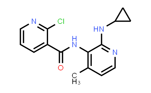 2-Chloro-N-[2-(cyclopropylamino)-4-methyl-3-pyridinyl]-3-pyridinecarboxamide