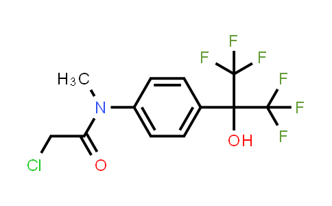 2-Chloro-N-[4-(1,1,1,3,3,3-Hexafluoro-2-Hydroxy-2-Propanyl)Phenyl]-N-Methylacetamide